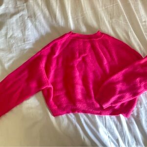 Zara Fuchsia Knit Sweater
